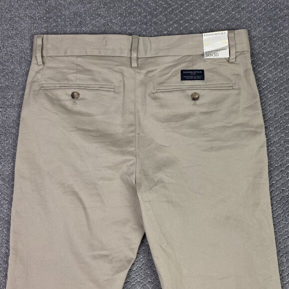 Banana Republic Rapid Movement Chino Skinny Pants Mens 30 x 30 Fit 32x29 Khaki - Picture 5 of 16